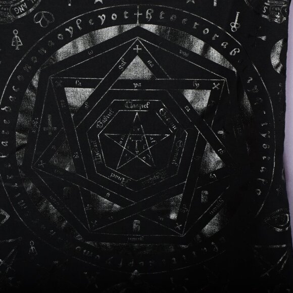 Killstar Occult Hooded Bodycon Cold Shoulder Dress - Picture 7 of 9